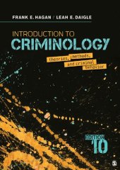 book Introduction to Criminology: Theories, Methods, and Criminal Behavior