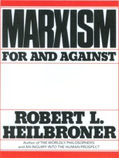 book Marxism: for and against