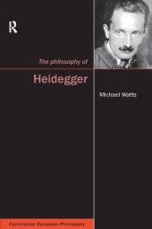 book The Philosophy of Heidegger