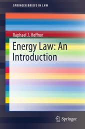 book Energy law: an introduction