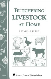 book Butchering Livestock at Home