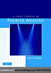 book A First Course in Fourier Analysis