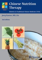 book Chinese Nutrition Therapy Dietetics in Traditional Chinese Medicine (TCM)