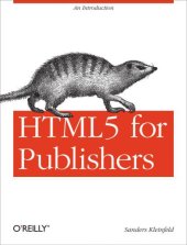 book HTML5 for Publishers