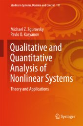 book Qualitative and quantitative analysis of nonlinear systems: theory and applications