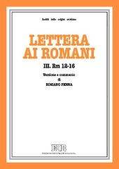 book Lettera ai Romani. Versione e commento. Rm 12-16