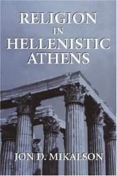 book Religion in Hellenistic Athens