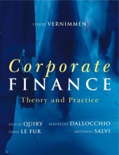 book Corporate Finance: Theory & Practice