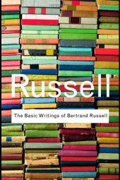 book The Basic Writings of Bertrand Russell