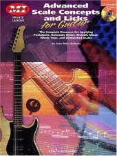 book Advanced Scale Concepts and Licks for Guitar: Private Lessons