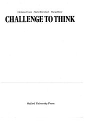 book Challenge To Think