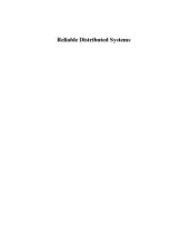 book Reliable Distributed Systems: Technologies, Web Services, and Applications