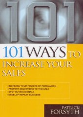 book 101 Ways to Increase Your Sales (101 Ways Series