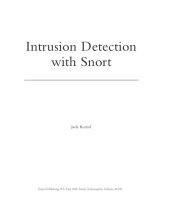 book Snort intrusion detection