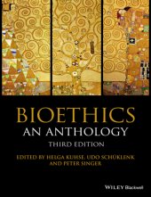 book Bioethics: an anthology