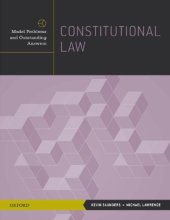 book Constitutional law: model problems and outstanding answers