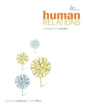 book Human relations: strategies for success