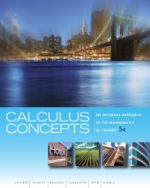 book Calculus concepts: an informal approach to the mathematics of change