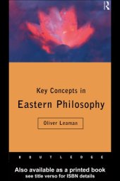 book Key concepts in Eastern philosophy