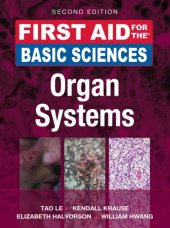 book First aid for the basic sciences. Organ systems