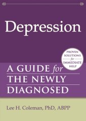 book Depression: a guide for the newly diagnosed