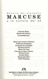 book Marcuse y la cultura del 68