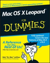 book Mac OS X Leopard for dummies Includes index