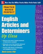 book Practice Makes Perfect English Articles and Determiners Up Close