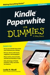 book Kindle Paperwhite For Dummies