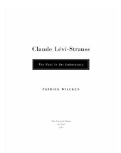 book Claude Lévi-Strauss: the poety in the laboratory