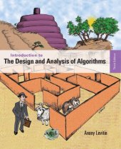 book Introduction to the design and analysis of algorithms