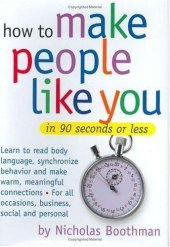 book How to Make People Like You in 90 Seconds or Less