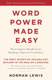 book Word Power Made Easy