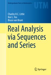 book Real Analysis via Sequences and Series