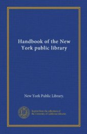 book Handbook of the New York Public Library