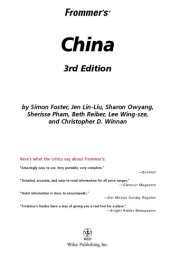 book Frommer's China