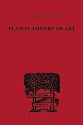 book Plato's Theory of Art