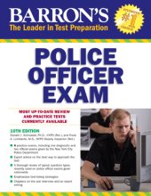 book Barron's Police Officer Exam