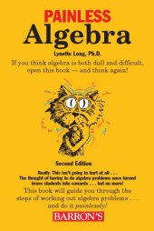 book Painless algebra