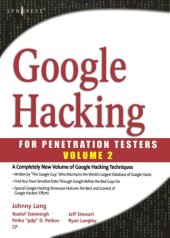 book Google hacking for penetration testers. Volume 2