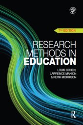 book Research Methods in Education