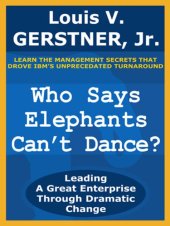 book Who Says Elephants Can't Dance?