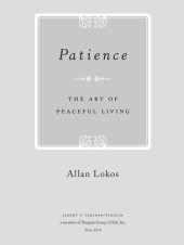 book Patience: the art of peaceful living