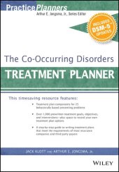 book The Co-Occurring Disorders Treatment Planner, with DSM-5 Updates