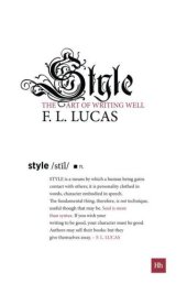 book Style: the Art of Writing Well