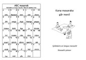 book Kana masaraka gâr meni! Syllabaire en langue massalit. Massalit primer