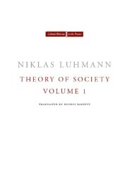 book Theory of society. Volume 1