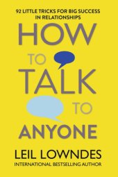 book How to talk to anyone: 92 little tricks for big success in relationships