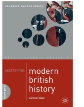 book Mastering Modern British History, 4ed