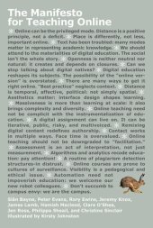 book The Manifesto for Teaching Online